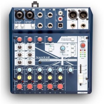 Soundcraft Notepad-8FX mikser analogowy